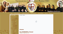 Desktop Screenshot of jozefitki.org.ua